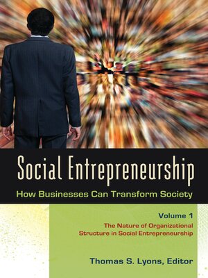 cover image of Social Entrepreneurship
